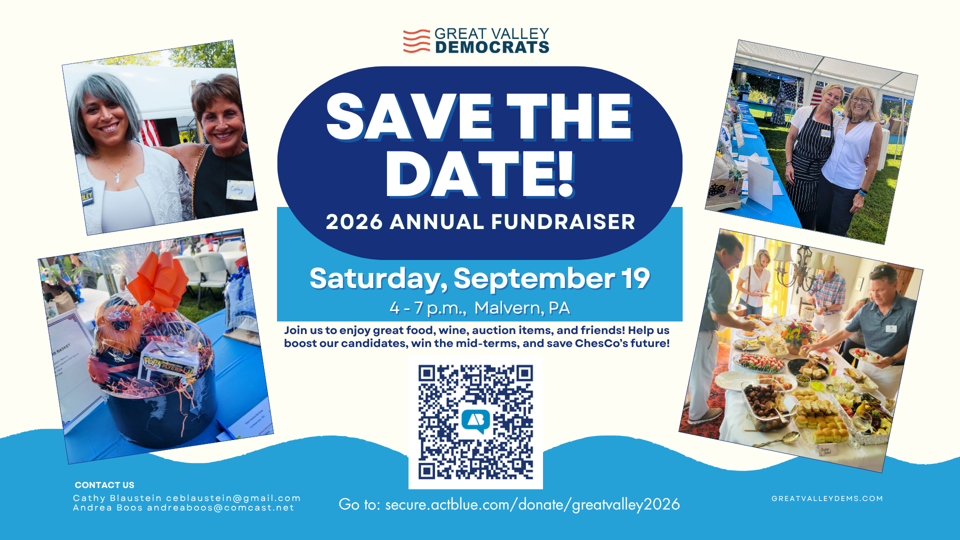 Save the Date, Sept. 19, for annual fundraiser