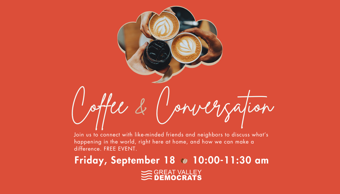 Sept 18 Coffee & Conversation